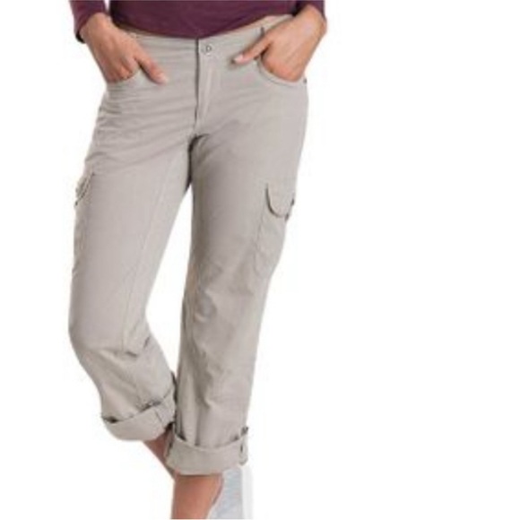 Kuhl Pants - Kuhl Splash Roll-Up Pant Light Khaki Size 10